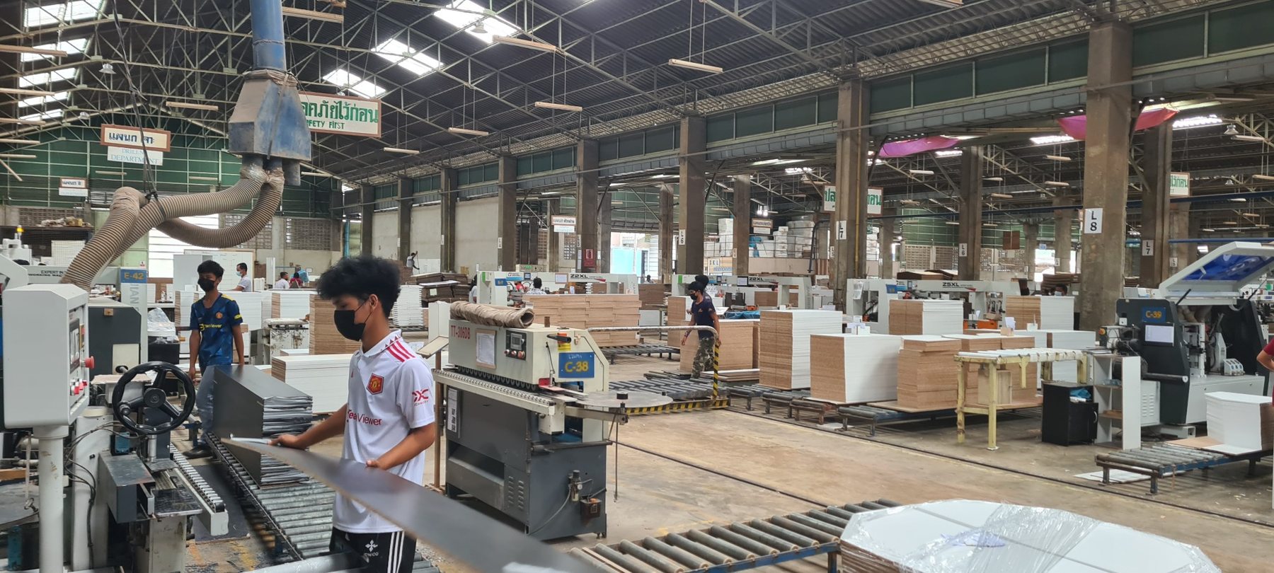 Wood product manufacturing